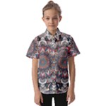 Pattern Nature Kids  Short Sleeve Shirt