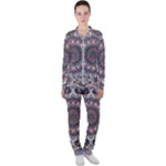 Pattern Nature Casual Jacket and Pants Set