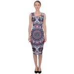 Pattern Nature Sleeveless Pencil Dress