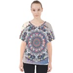 Pattern Nature V-Neck Dolman Drape Top