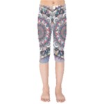 Pattern Nature Kids  Capri Leggings 