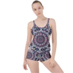 Pattern Nature Boyleg Tankini Set 