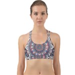 Pattern Nature Back Web Sports Bra