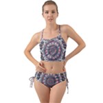 Pattern Nature Mini Tank Bikini Set