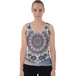 Pattern Nature Velvet Tank Top