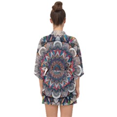 Half Sleeve Chiffon Kimono 