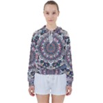 Pattern Nature Women s Tie Up Sweat