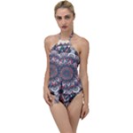 Pattern Nature Go with the Flow One Piece Swimsuit