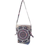 Pattern Nature Folding Shoulder Bag