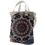 Pattern Nature Canvas Messenger Bag