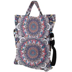 Fold Over Handle Tote Bag 