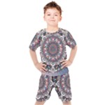 Pattern Nature Kids  T-Shirt and Shorts Set