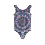 Pattern Nature Kids  Frill Swimsuit