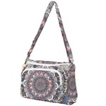 Pattern Nature Front Pocket Crossbody Bag