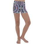 Pattern Nature Kids  Lightweight Velour Yoga Shorts