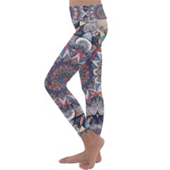 Kids  Lightweight Velour Classic Yoga Leggings 