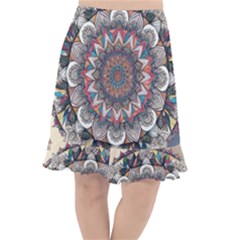 Fishtail Chiffon Skirt 