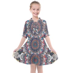 Kids  All Frills Chiffon Dress 