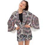 Pattern Nature Long Sleeve Kimono