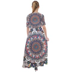 Waist Tie Boho Maxi Dress 