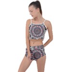 Pattern Nature Summer Cropped Co-Ord Set