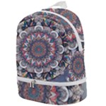 Pattern Nature Zip Bottom Backpack