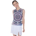 Pattern Nature Women s Sleeveless Sports Top