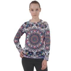 Pattern Nature Women s Long Sleeve Raglan T