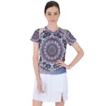 Pattern Nature Women s Sports Top