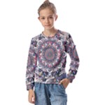 Pattern Nature Kids  Long Sleeve T-Shirt with Frill 