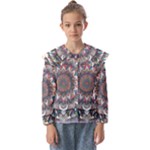 Pattern Nature Kids  Peter Pan Collar Blouse