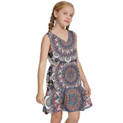 Kids  Sleeveless Tiered Mini Dress 