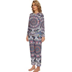 Womens  Long Sleeve Lightweight Pajamas Set 