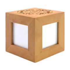 Wood Photo Frame Cube 