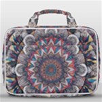 Pattern Nature Travel Toiletry Bag With Hanging Hook