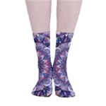 Pattern Nature Smooth Crew Length Tube Socks