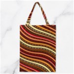 Waves Pattern Abstract Neutrals Classic Tote Bag