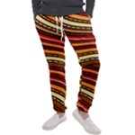 Waves Pattern Abstract Neutrals Men s Jogger Sweatpants