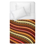 Waves Pattern Abstract Neutrals Duvet Cover (Single Size)