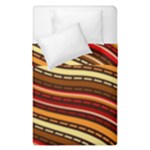 Waves Pattern Abstract Neutrals Duvet Cover Double Side (Single Size)