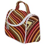 Waves Pattern Abstract Neutrals Satchel Handbag