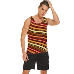 Men s Wide Collar Tank Top 