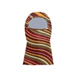 Waves Pattern Abstract Neutrals Balaclava Face Mask