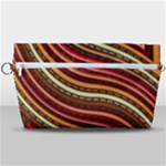 Waves Pattern Abstract Neutrals Handbag Organizer