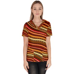 Women s V-Neck Scrub Top 