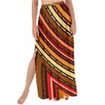 Waves Pattern Abstract Neutrals Maxi Chiffon Tie-Up Sarong