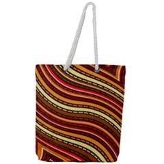 Full Print Rope Handle Tote (Large) 