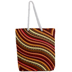 Full Print Rope Handle Tote (Large) 