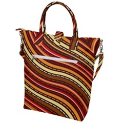 Buckle Top Tote Bag 