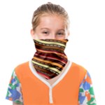 Waves Pattern Abstract Neutrals Face Covering Bandana (Kids)